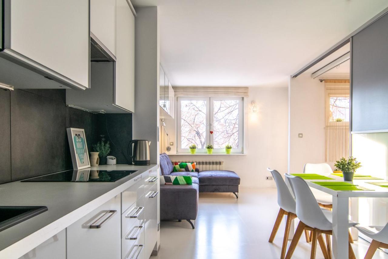 W Sercu Powisla, Balkon, Klimatyzacja, Wifi, Brak Tv 바르샤바 외부 사진