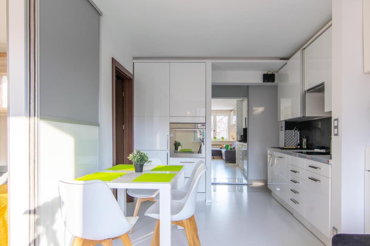 W Sercu Powisla, Balkon, Klimatyzacja, Wifi, Brak Tv 바르샤바 외부 사진